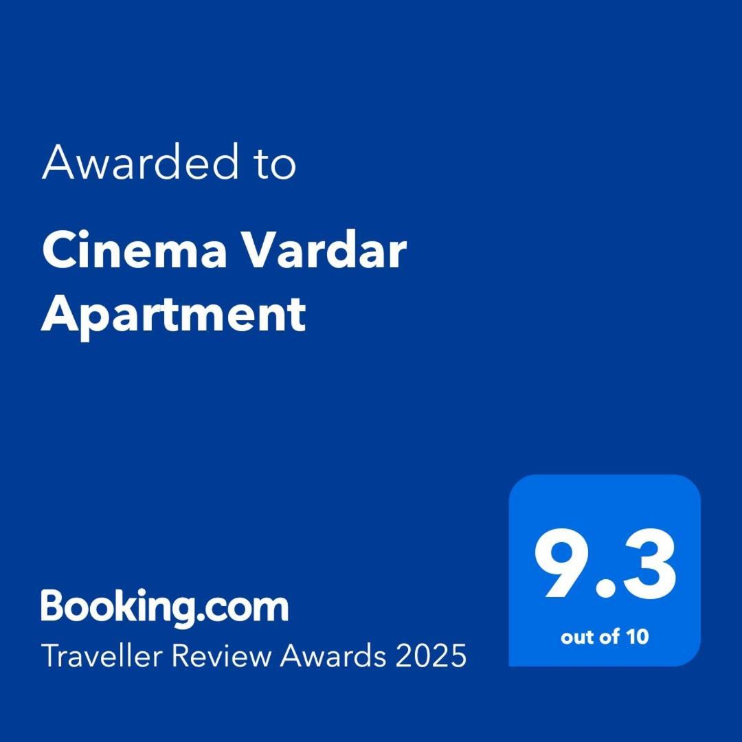 Cinema Vardar Apartment Скоп'є Екстер'єр фото